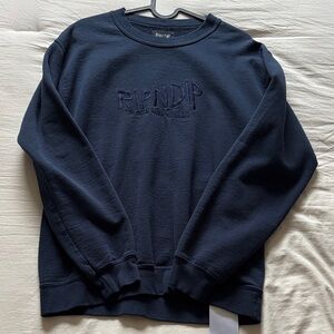 Ripndip Navy Crewneck Sweater